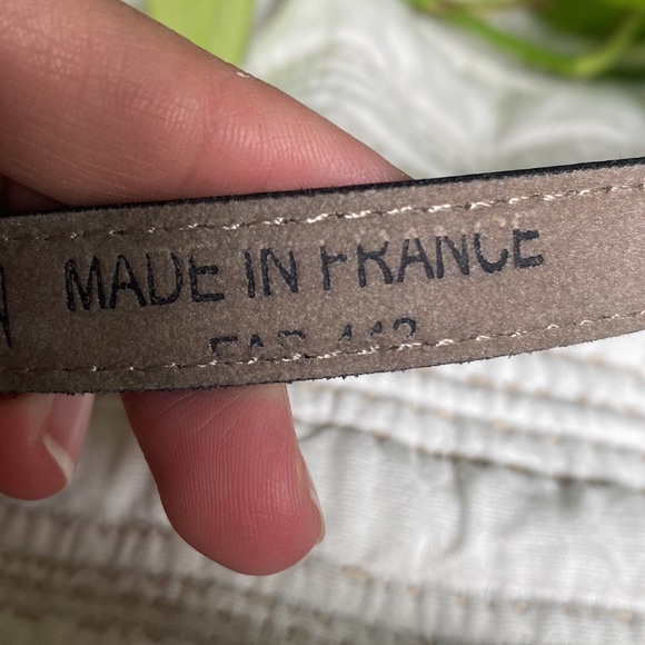 Skinny belt made in France - Picture 5 of 6